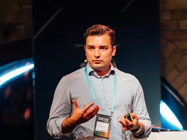 Denis Turkov speaking at Spryker Excite